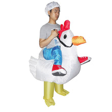 Load image into Gallery viewer, CHICKEN Fancy Dress Inflatable Suit - Fan Operated Costume
