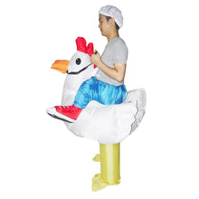 Load image into Gallery viewer, CHICKEN Fancy Dress Inflatable Suit - Fan Operated Costume
