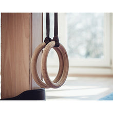 Load image into Gallery viewer, Birch Wood Gymnastic Rings
