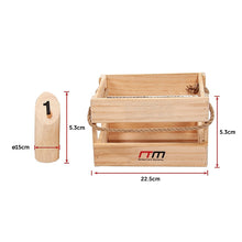 Load image into Gallery viewer, Number Toss Wooden Set Outdoor Games with Carry Case
