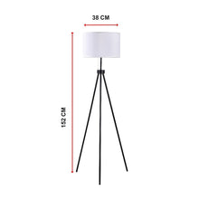 Load image into Gallery viewer, Mid-Century Floor Lamp Modern Tripod Decor Living Room Standing
