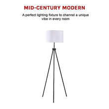 Load image into Gallery viewer, Mid-Century Floor Lamp Modern Tripod Decor Living Room Standing
