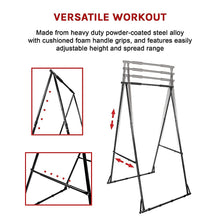 Load image into Gallery viewer, Pull-up Bar Free Standing Pull up Stand Sturdy Frame Indoor Pull Ups Machine
