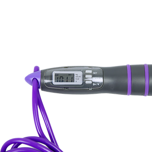 Digital LCD Skipping Jumping Rope - Purple