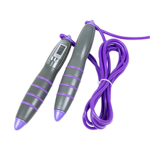 Load image into Gallery viewer, Digital LCD Skipping Jumping Rope - Purple
