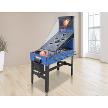 Load image into Gallery viewer, 4FT 12-in-1 Combo Games Tables Foosball Soccer Basketball Hockey Pool Table Tennis
