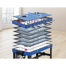 Load image into Gallery viewer, 4FT 12-in-1 Combo Games Tables Foosball Soccer Basketball Hockey Pool Table Tennis
