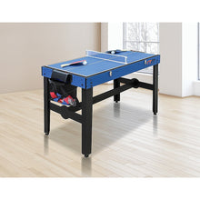 Load image into Gallery viewer, 4FT 12-in-1 Combo Games Tables Foosball Soccer Basketball Hockey Pool Table Tennis
