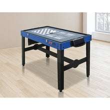 Load image into Gallery viewer, 4FT 12-in-1 Combo Games Tables Foosball Soccer Basketball Hockey Pool Table Tennis
