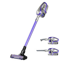 Load image into Gallery viewer, Devanti Cordless 150W Handstick Vacuum Cleaner - Purple and Grey
