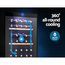 Load image into Gallery viewer, Devanti 34 Bottles Wine Cooler Compressor Chiller Beverage Fridge
