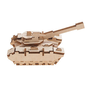 Build and Paint your own Model kit  Army Tank 3D Ply Wood craft kit