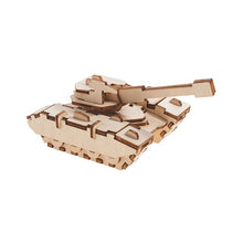 Load image into Gallery viewer, Build and Paint your own Model kit  Army Tank 3D Ply Wood craft kit
