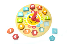 Load image into Gallery viewer, Childs learn the time clock playset
