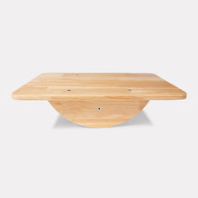 Load image into Gallery viewer, Wooden Rocker Board for kids- Anti Slip Surface Balance Wobble board. Sold out
