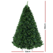 Load image into Gallery viewer, Jingle Jollys Christmas Tree 1.8M  6FT Xmas Decoration Green Home Decor 1024 Tips- next dat dispatch
