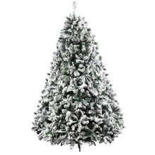 Load image into Gallery viewer, Christmas Tree 2.1M Xmas Trees Decorations Snowy 1106 Tips
