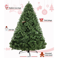 Load image into Gallery viewer, Jingle Jollys 2.1M 6FT 200cm Christmas Tree Xmas Decoration Home Decor 1250 Tips Green
