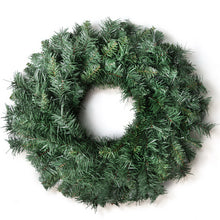 Load image into Gallery viewer, Jingle Jollys Christmas Wreath 60cm Xmas Tree Decoration Green
