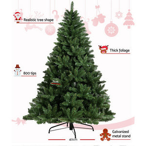 Jingle Jollys 6FT Christmas Tree - Green 180 cm high