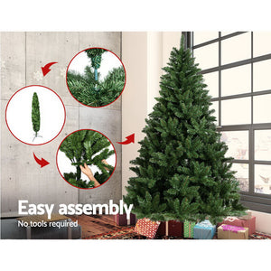 Jingle Jollys 6FT Christmas Tree - Green 180 cm high