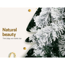 Load image into Gallery viewer, Christmas Tree 1.8M Xmas Trees Decorations Snowy 520 Tips
