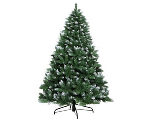 8FT Christmas Snow Tree - Green_225cm tall 145cm wide Large and wide-2 m high-last 2 in stock!