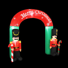 Load image into Gallery viewer, Christmas Inflatable Nutcracker Archway 3M Outdoor Decorations
