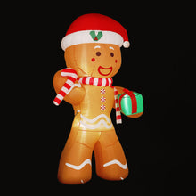 Load image into Gallery viewer, Christmas Inflatable Bear Doll 3M Outdoor Decorations Lights
