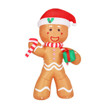Load image into Gallery viewer, Christmas Inflatable Bear Doll 3M Outdoor Decorations Lights
