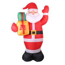 Load image into Gallery viewer, Christmas Inflatable Santa 2.4M Outdoor Xmas Decorations Lights
