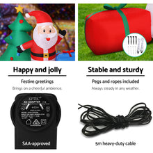 Load image into Gallery viewer, Christmas Inflatable Tree Snowman Lights 2.7M Outdoor Decorations
