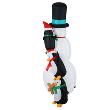 Load image into Gallery viewer, Christmas Inflatable Snowman 2.4M Xmas Lights Outdoor Decorations
