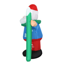 Load image into Gallery viewer, Christmas Inflatable Santa 1.6M Outdoor Xmas Decorations Lights
