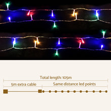 Load image into Gallery viewer, 100M Christmas String Lights 500LED Multi Colour
