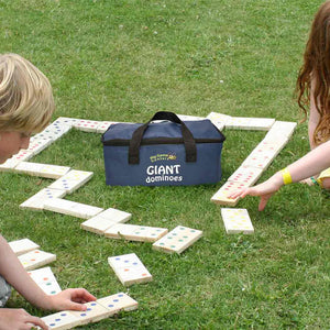 Giant Wooden Garden Dominoes in Bag