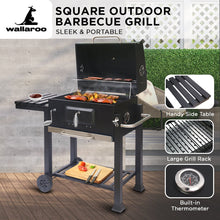 Load image into Gallery viewer, Wallaroo Square Outdoor Barbecue Grill BBQ
