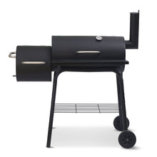 Load image into Gallery viewer, Wallaroo 2-in-1 Outdoor Barbecue Grill &amp; Offset Smoker
