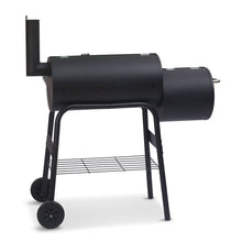 Load image into Gallery viewer, Wallaroo 2-in-1 Outdoor Barbecue Grill &amp; Offset Smoker
