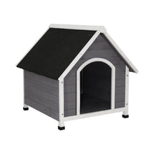 Load image into Gallery viewer, Dog Kennel House Wooden Outdoor Indoor Puppy Pet House Weatherproof Large-0
