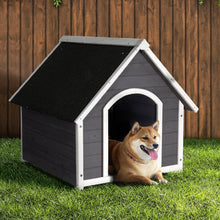 Load image into Gallery viewer, Dog Kennel Outdoor Wooden Indoor Puppy Pet House Weatherproof XL Large-7
