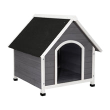 Load image into Gallery viewer, Dog Kennel Outdoor Wooden Indoor Puppy Pet House Weatherproof XL Large-0
