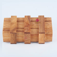 Load image into Gallery viewer, Double Secret Lock Box Wood Brain Teaser Puzzle -Put a Gift Inside and try open it again
