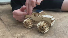 Load and play video in Gallery viewer, Model truck 4 x4 Car Build it yourself Model 4 x4 Jeep car plywood kit Truck
