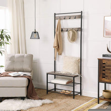 Load image into Gallery viewer, VASAGLE 175cm Coat Rack Stand Greige
