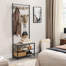 Load image into Gallery viewer, VASAGLE 175cm Coat Rack Stand Greige
