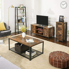 Load image into Gallery viewer, VASAGLE 4-Tier Ladder Shelf Greige and Black
