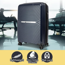 Load image into Gallery viewer, Olympus 3PC Astra Luggage Set Hard Shell Suitcase - Aegean Blue

