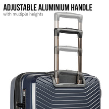 Load image into Gallery viewer, Olympus 3PC Astra Luggage Set Hard Shell Suitcase - Aegean Blue
