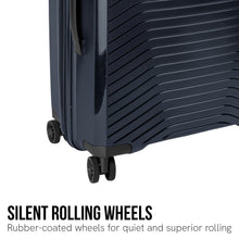 Load image into Gallery viewer, Olympus 3PC Astra Luggage Set Hard Shell Suitcase - Aegean Blue
